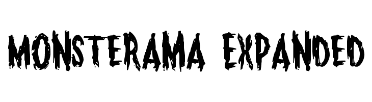 Monsterama Expanded  baixar fontes gratis