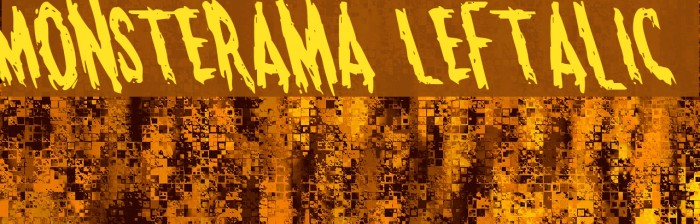 Monsterama Leftalic Font examples