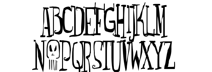 Monsterfreak Font LOWERCASE