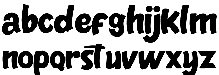 Monsterize Font LOWERCASE