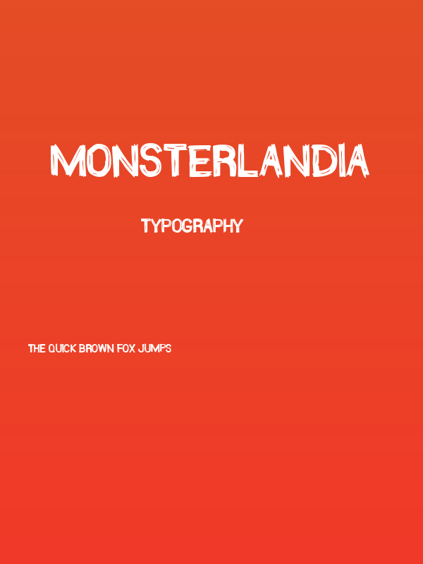 Monsterlandia Poster
