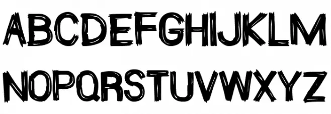 Monsterlandia 字体 小写