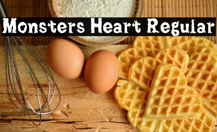 Monsters Heart Regular Example 1