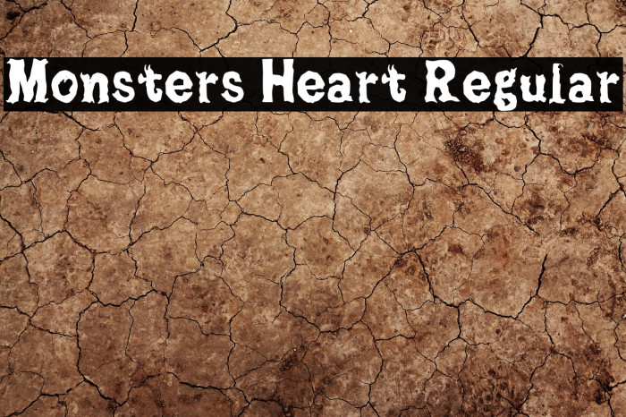 Monsters Heart Regular Example 2