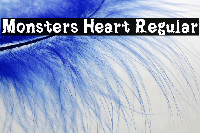 Monsters Heart Regular Example 3