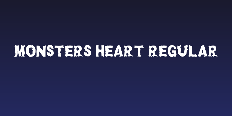 Monsters Heart Regular Social Header
