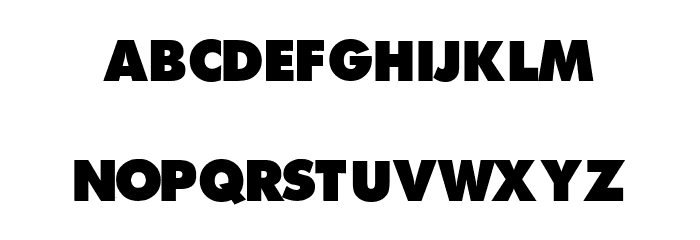 Monsters Inc Font LOWERCASE
