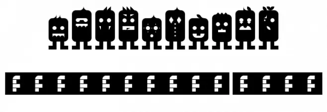 Monsterz Regular Font OTHER CHARS