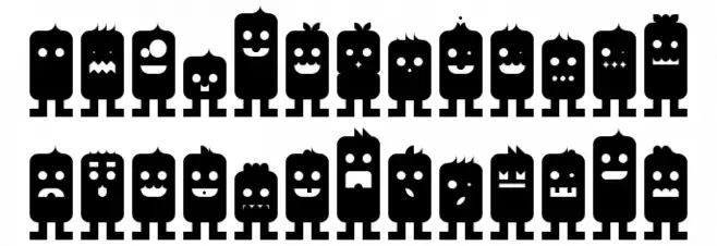Monsterz Regular Polices MAJUSCULES
