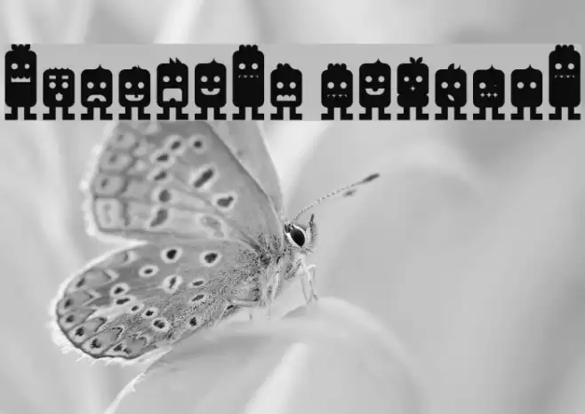 Monsterz Regular Font examples