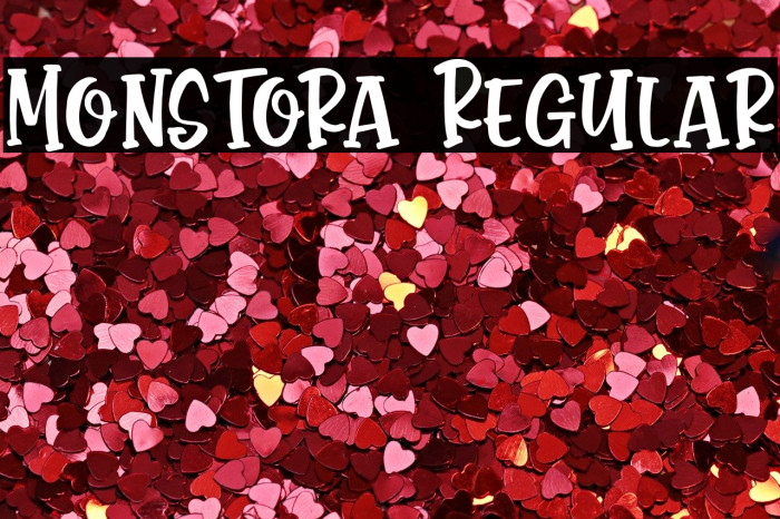 Monstora Regular Example 1