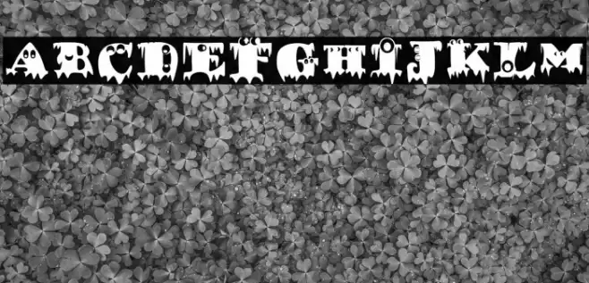 Monstors Regular Font examples