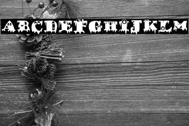 Monstors Regular Font examples