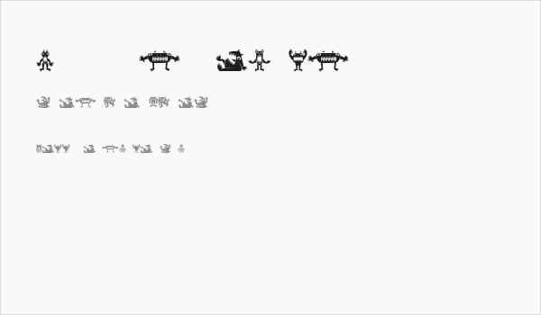 Monstra Regular Business Card