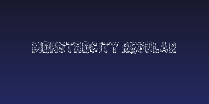 Monstrocity Regular Social Header