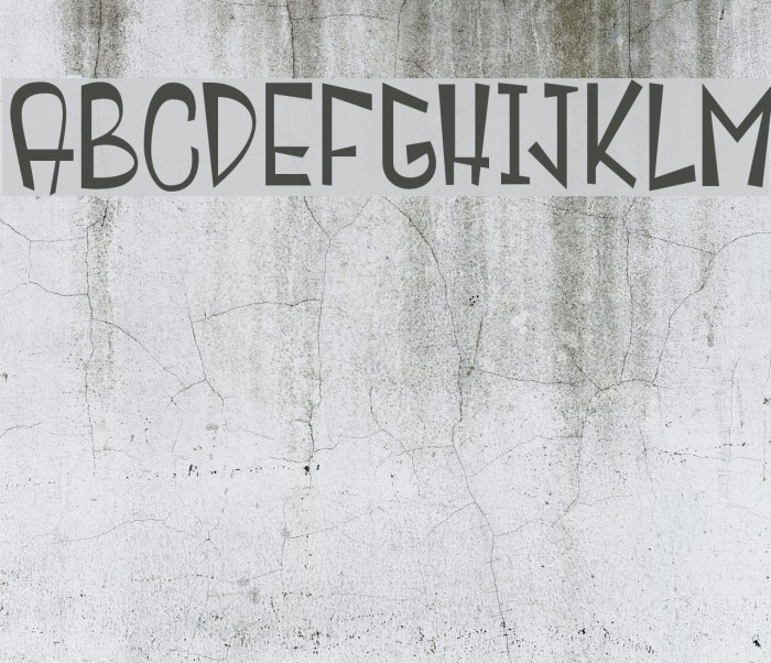 Monstroula Roman Font examples
