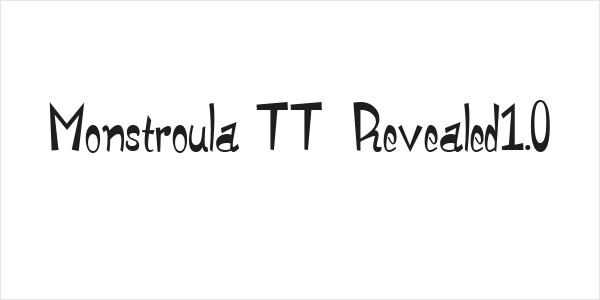 Monstroula TT  Revealed1.0 Logo
