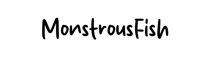 Monstrous Fish  免费字体下载