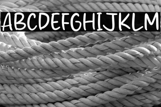 Monstrous Fish Font examples