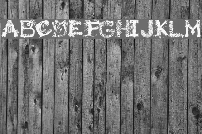 Monstrous Zosimus Schriftart examples