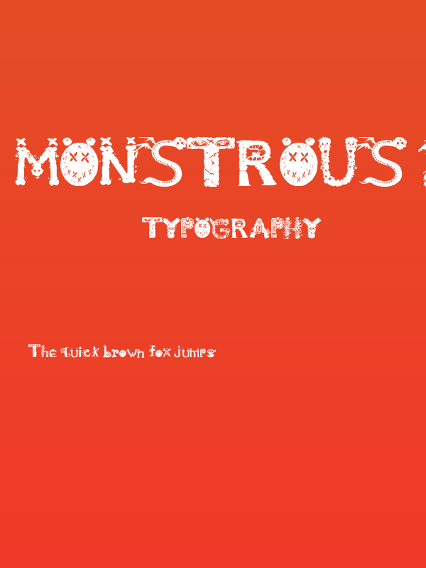 Monstrous Zosimus Poster