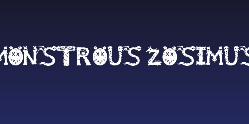 Monstrous Zosimus Social Header