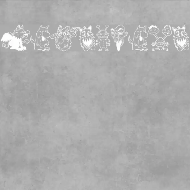 Monstrous Font examples