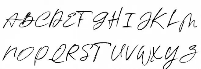 Monsttella 字体 大写