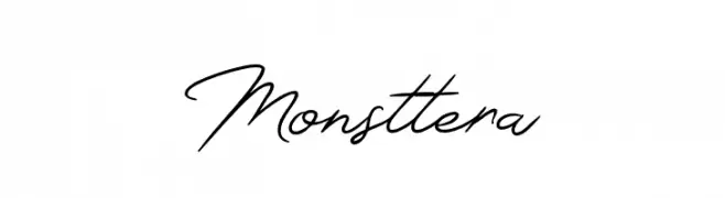 Monsttera  免费字体下载