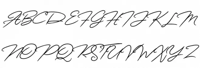 Monsttera Font UPPERCASE