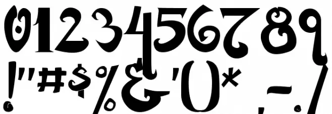 Monstur Font OTHER CHARS