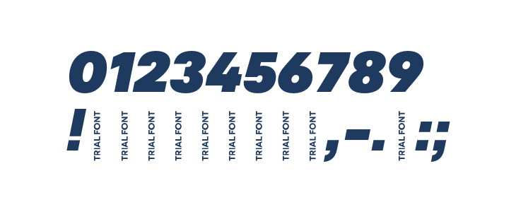 Mont Blanc-Trial Black Italic Other Characters