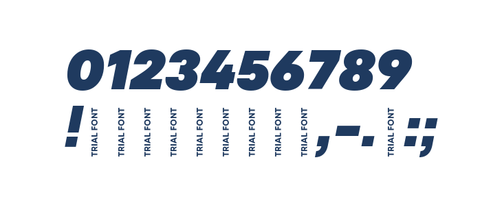 Mont Blanc-Trial Black Italic Other Characters