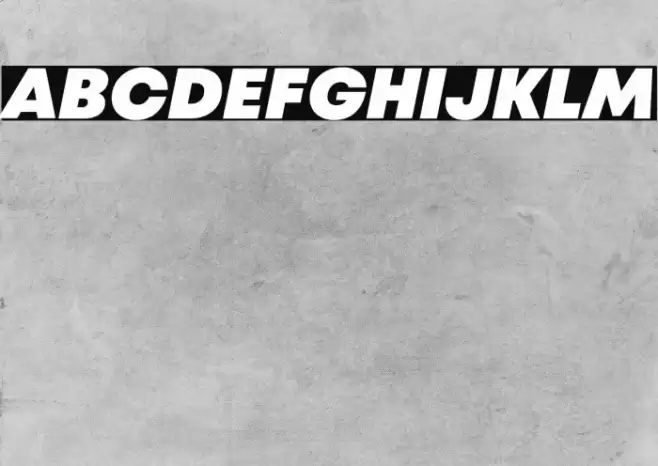 Mont Blanc-Trial Black Italic Font examples