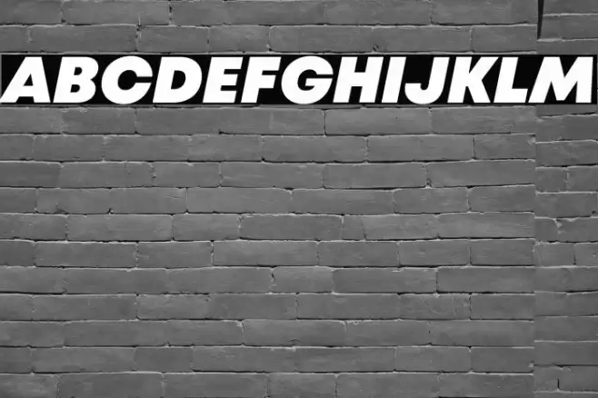 Mont Blanc-Trial Black Italic Font examples