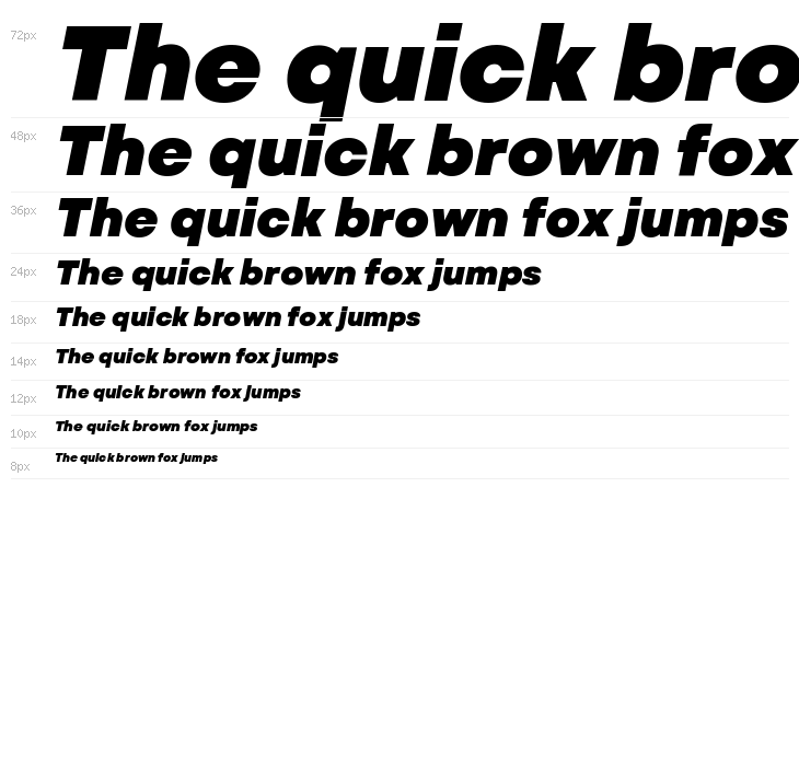 Mont Blanc-Trial Black Italic Waterfall