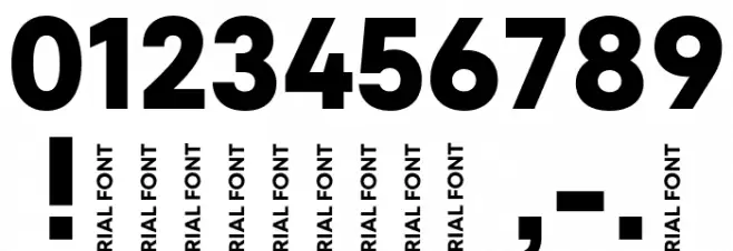 Mont Blanc-Trial Bold Font OTHER CHARS