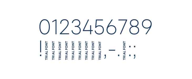 Mont Blanc-Trial ExtraLight Other Characters