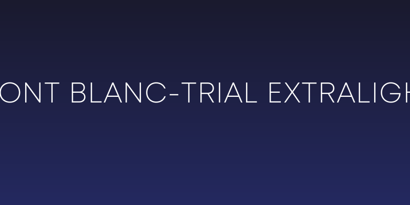 Mont Blanc-Trial ExtraLight Social Header