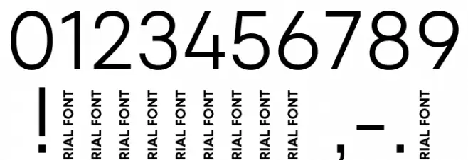 Mont Blanc-Trial Light Font OTHER CHARS