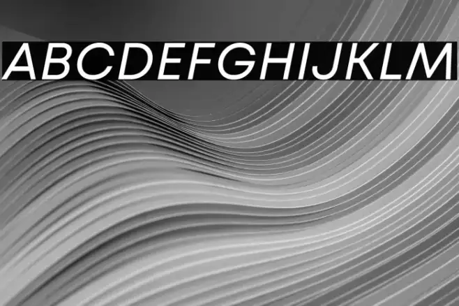 Mont Blanc-Trial Regular Italic Example 3