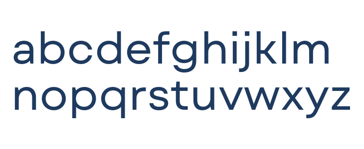 Mont Blanc-Trial Regular Lowercase