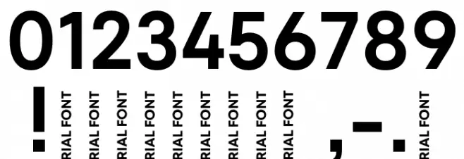 Mont Blanc-Trial SemiBold Font OTHER CHARS