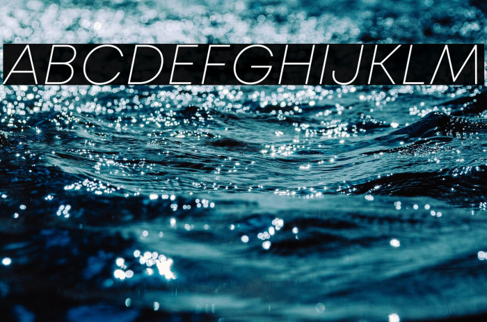 Mont Blanc-Trial Thin Italic Example 2