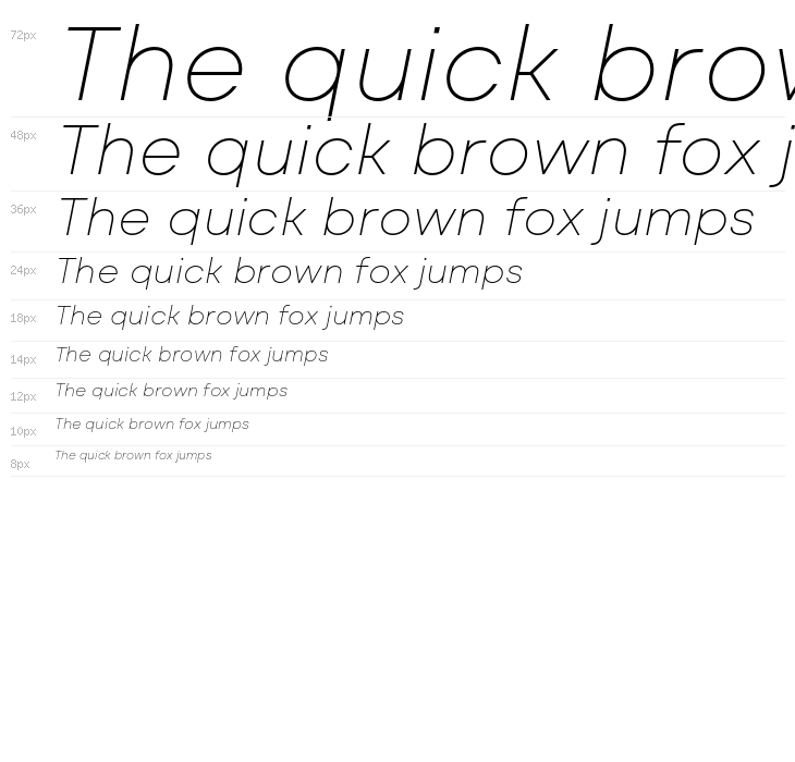 Mont Blanc-Trial Thin Italic Waterfall