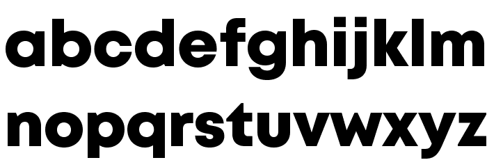 Mont Heavy DEMO Font LOWERCASE
