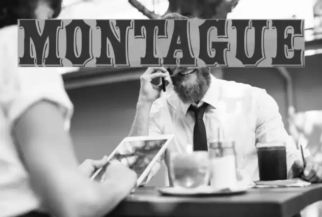 Montague Font examples