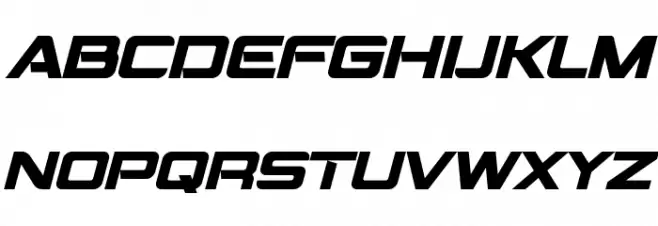 Montalban Bold Italic Polices MAJUSCULES