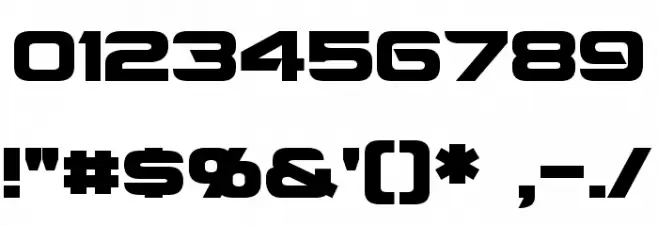 Montalban Bold Font OTHER CHARS