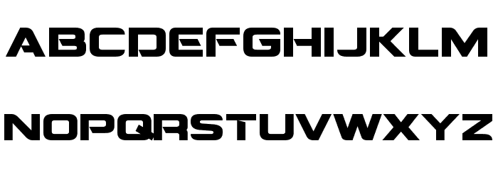 Montalban Bold Font LOWERCASE